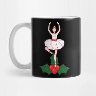 ballerina Christmas Mug